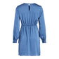 Blue Recycled Polyester Dress