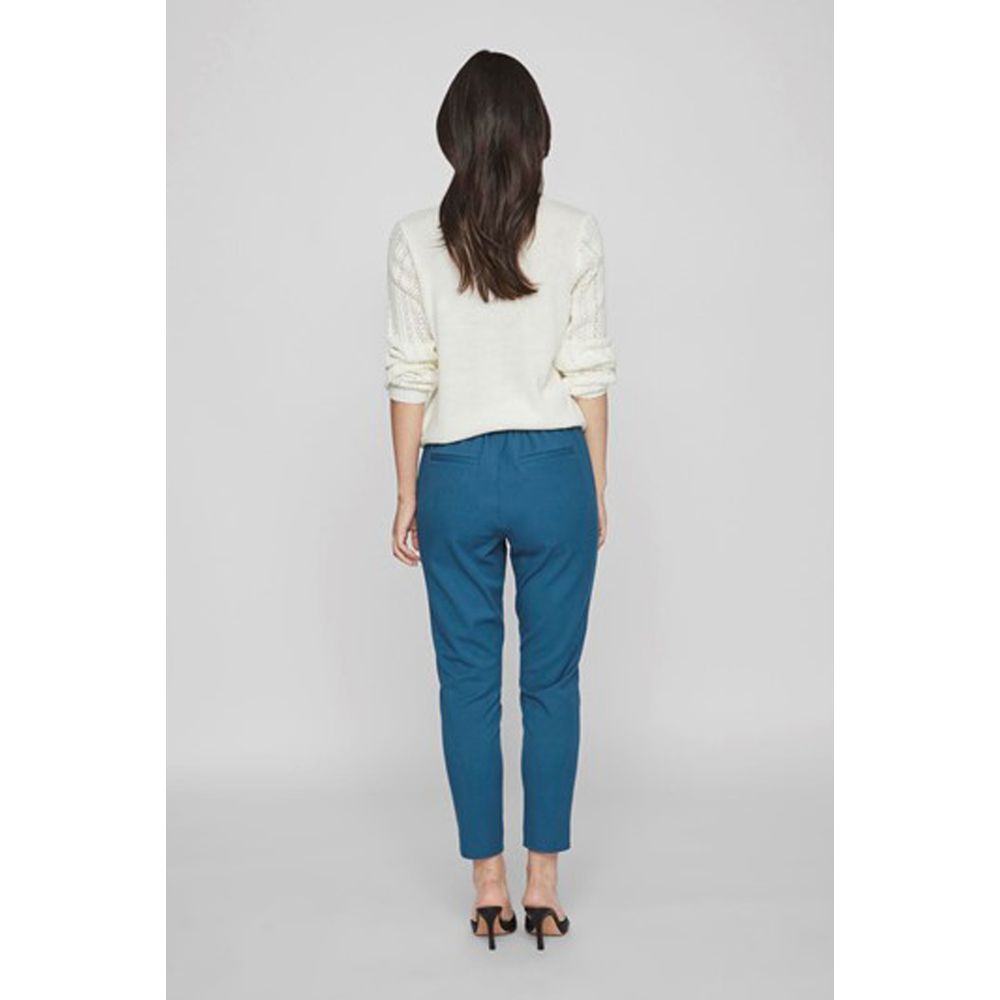 Blue Polyester Jeans & Pant