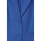 Blue Polyester Suits & Blazer