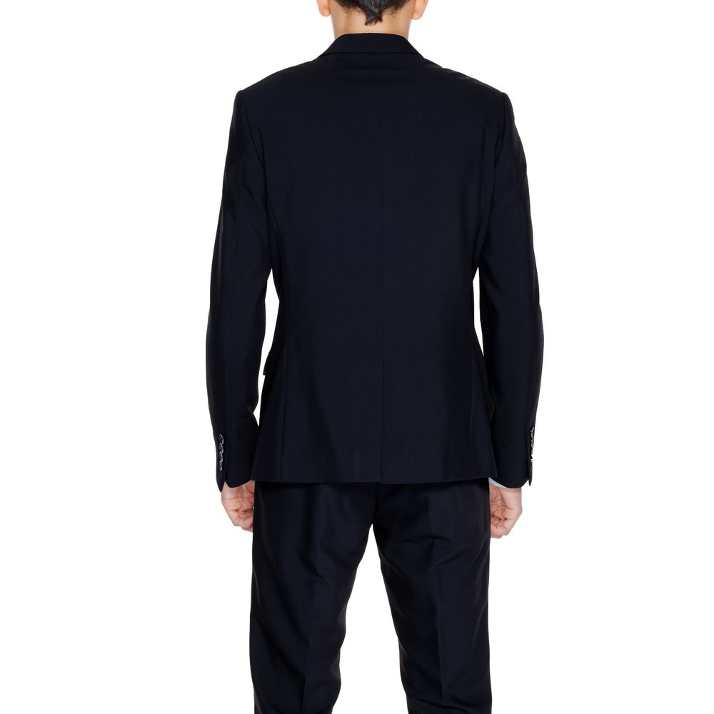 Black Polyester Suit