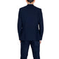 Blue Polyester Suit