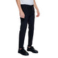 Black Polyester Jeans & Pant