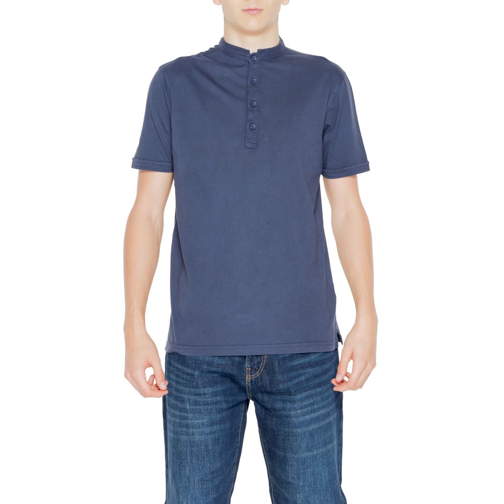 Blue Cotton T-Shirt