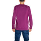 Purple Cotton Cotton Sweater