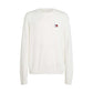 White Polyester Polyester Sweater