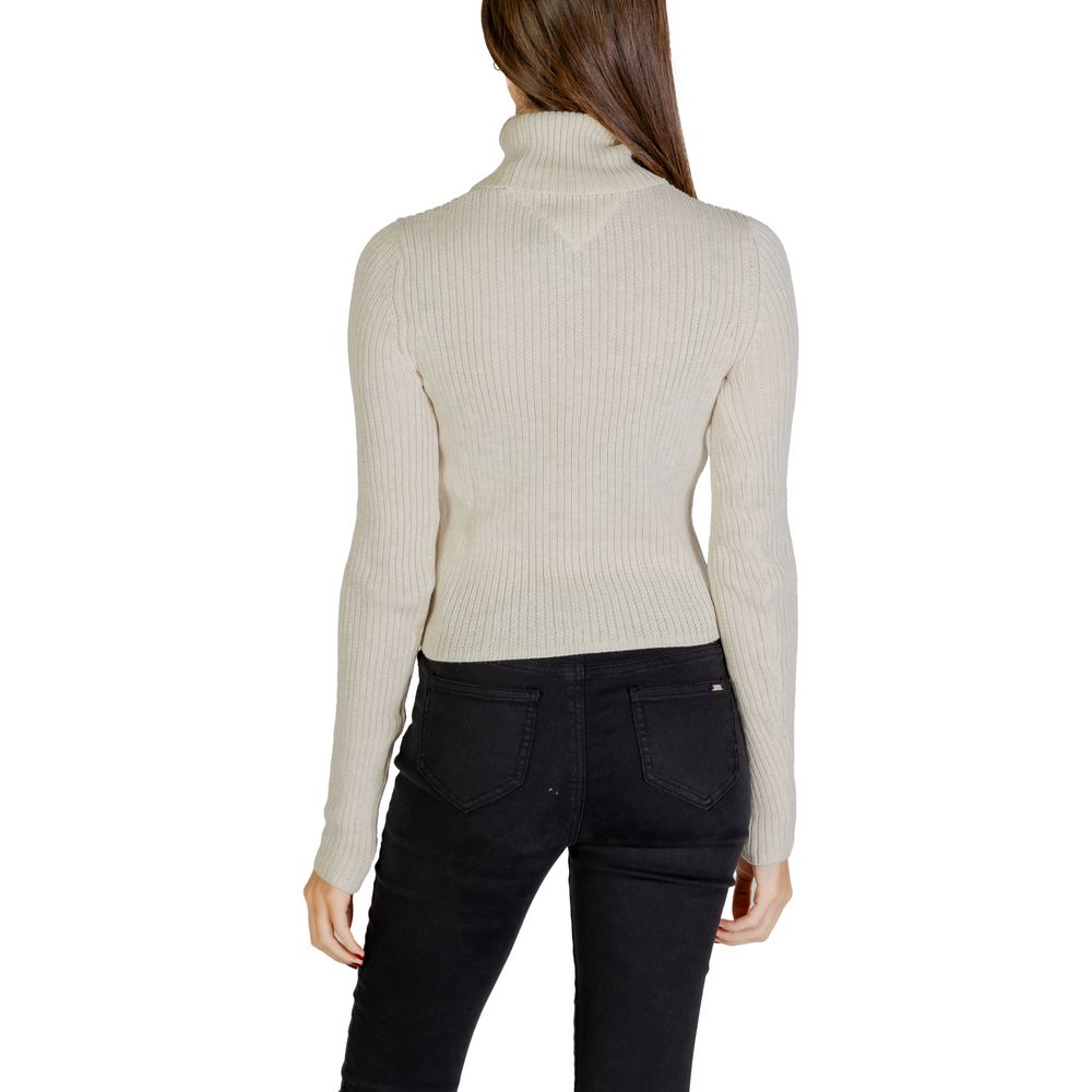 Beige Polyester Polyester Sweater