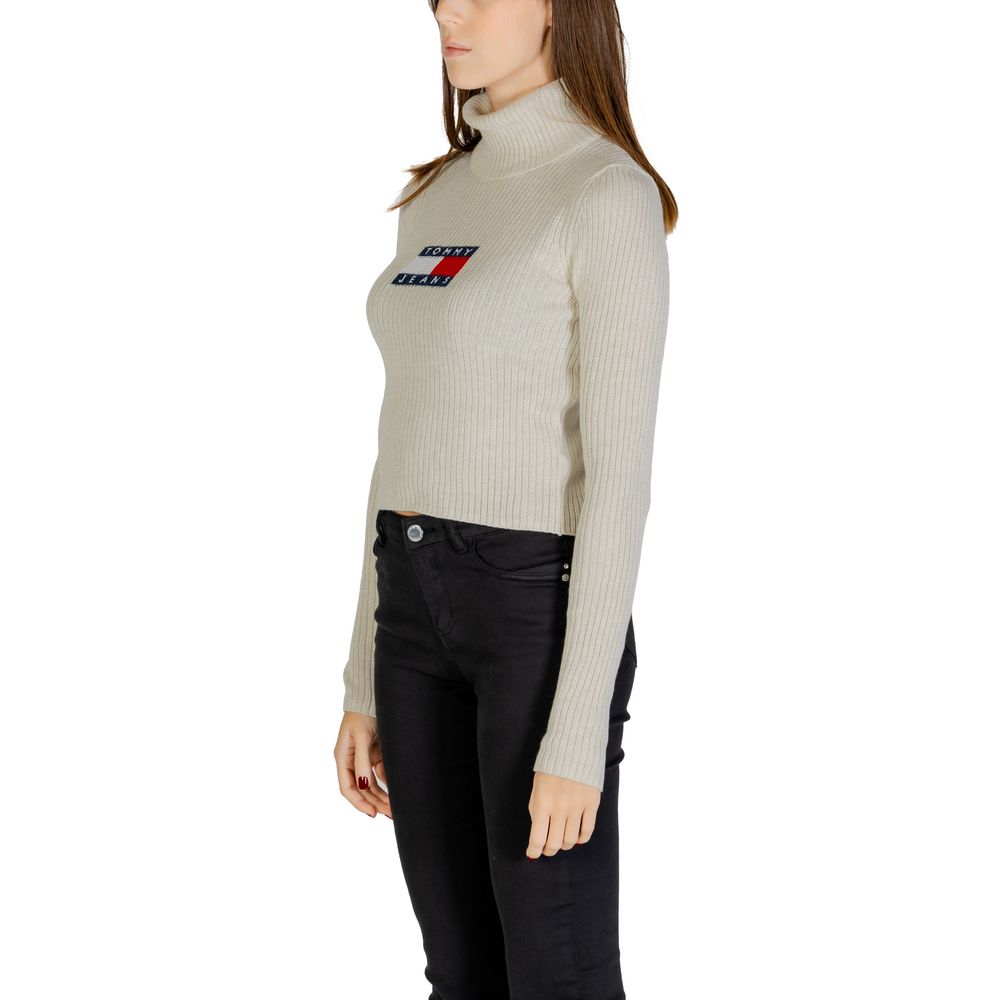 Beige Polyester Polyester Sweater