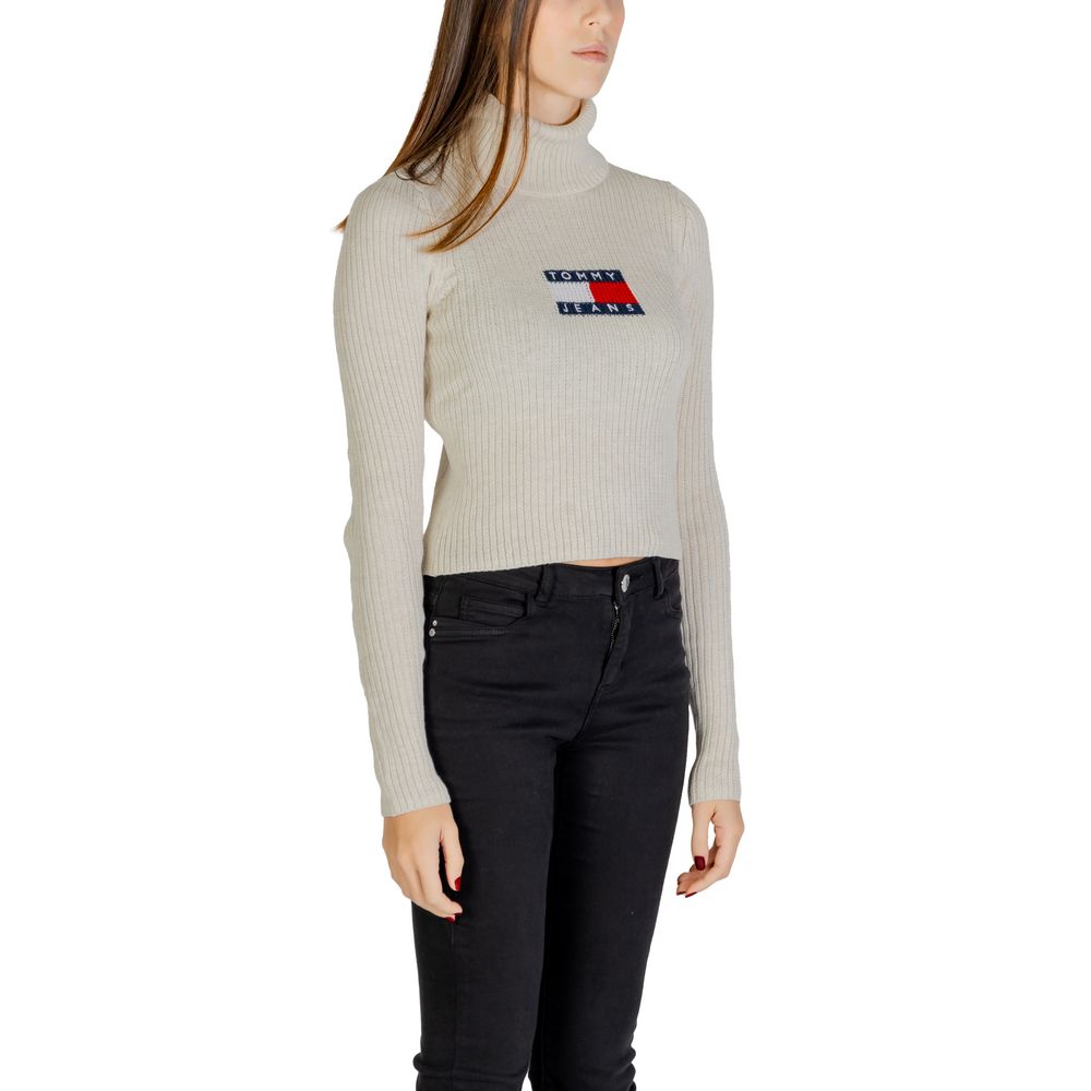 Beige Polyester Polyester Sweater