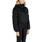 Black Recycled Polyester Jackets & Coat