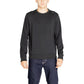 Black Polyester Polyester Sweater