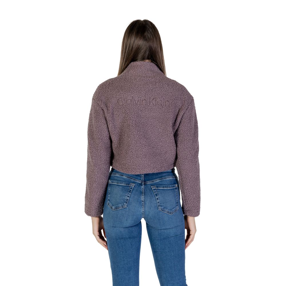 Purple Recycled Polyester Sweater