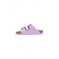 Purple Leather Vegana Sandal