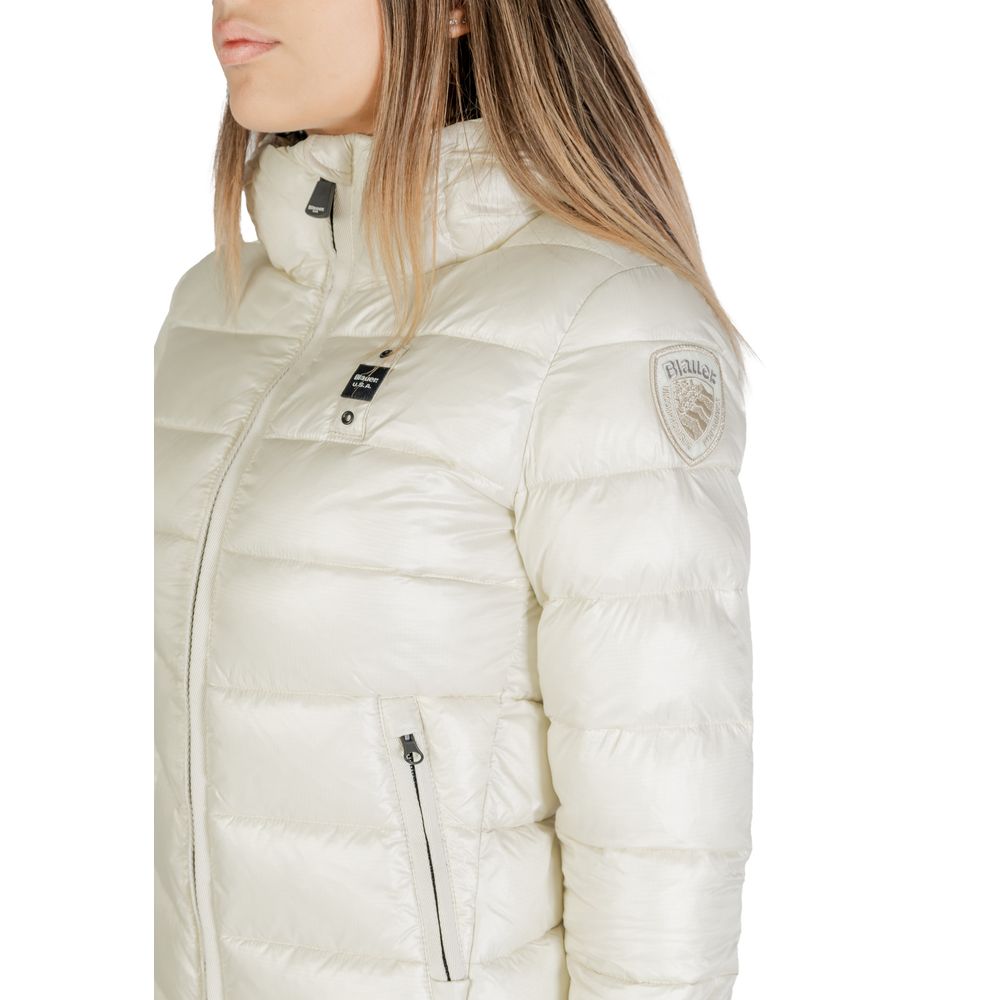 White Polyamide Jackets & Coat