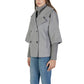 Gray Polyester Jackets & Coat