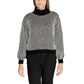 Black Polyester Sweater