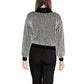 Black Polyester Sweater