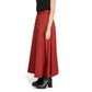 Red Polyester Skirt