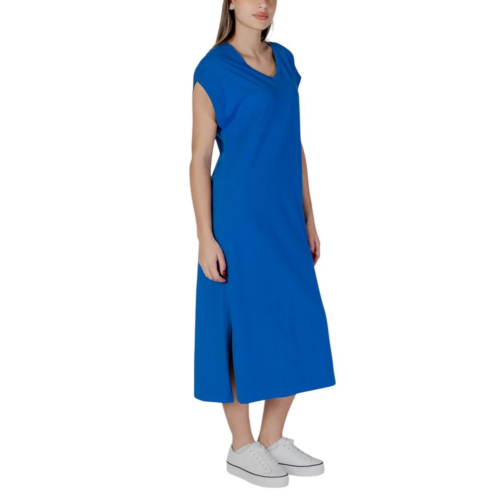 Blue Cotton Dress