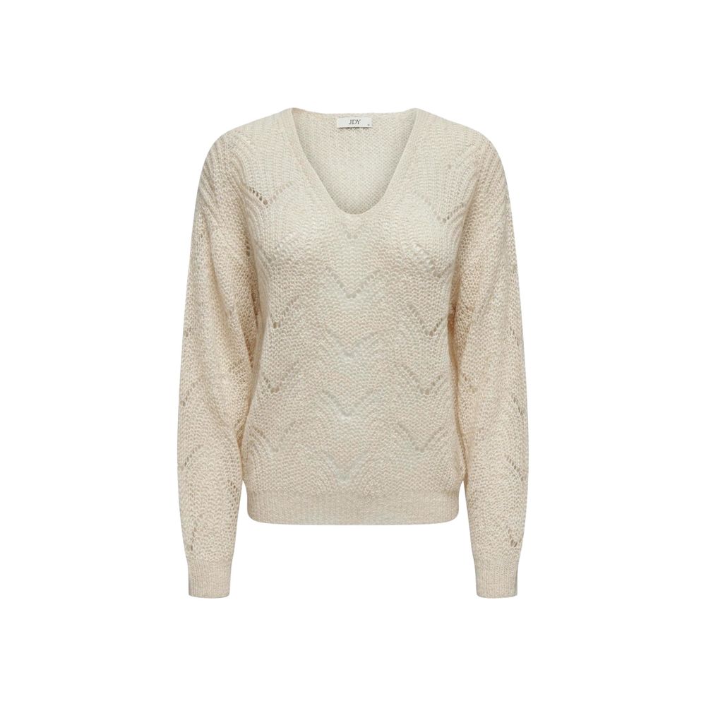 Cream Acrylic Sweater