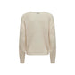 Cream Acrylic Sweater