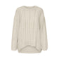 Beige Cotton Sweater