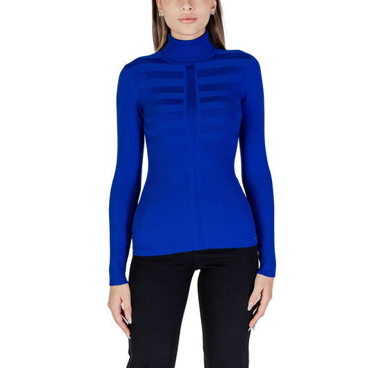 Blue Viscose Sweater