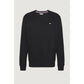 Black Cotton Sweater