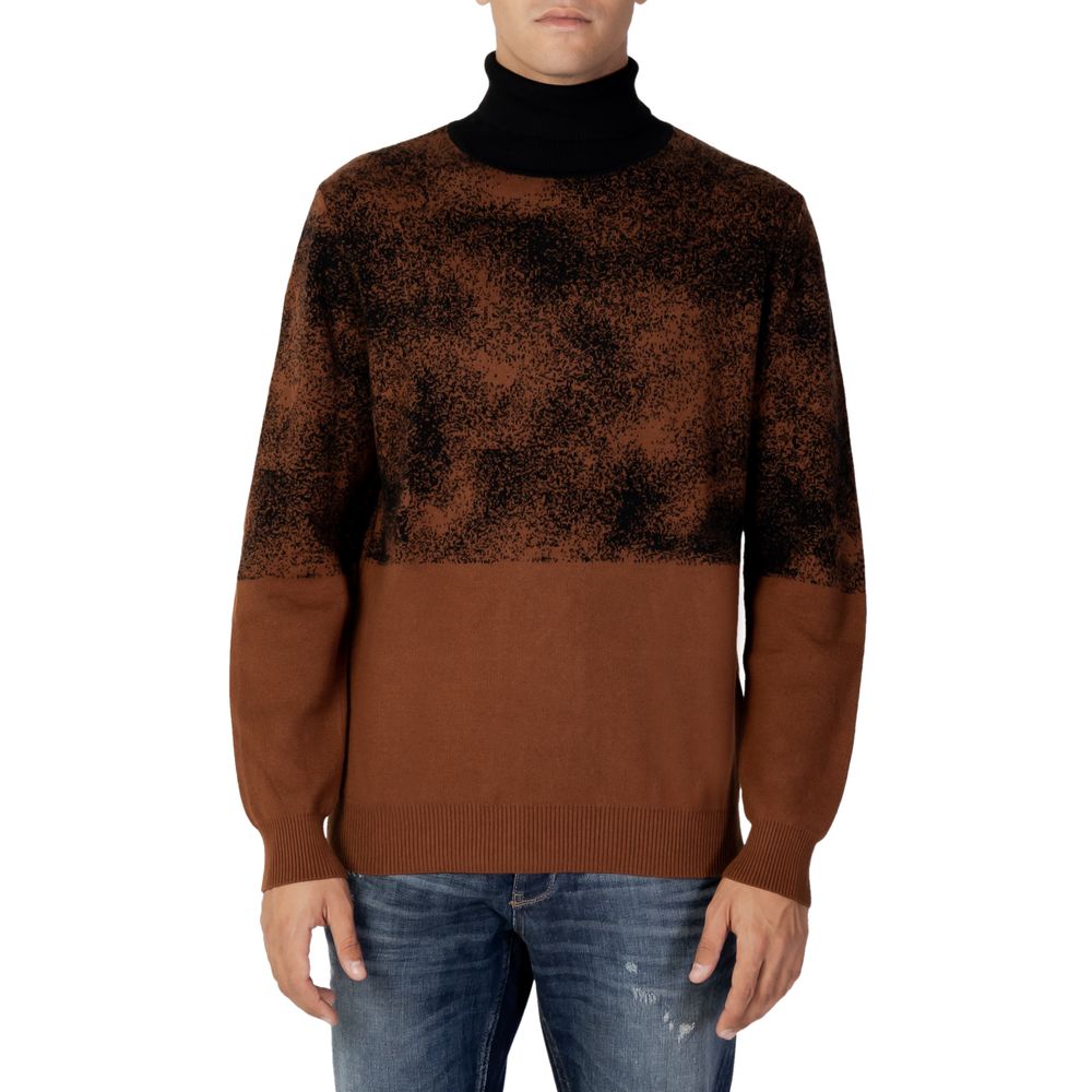 Brown Cotton Sweater