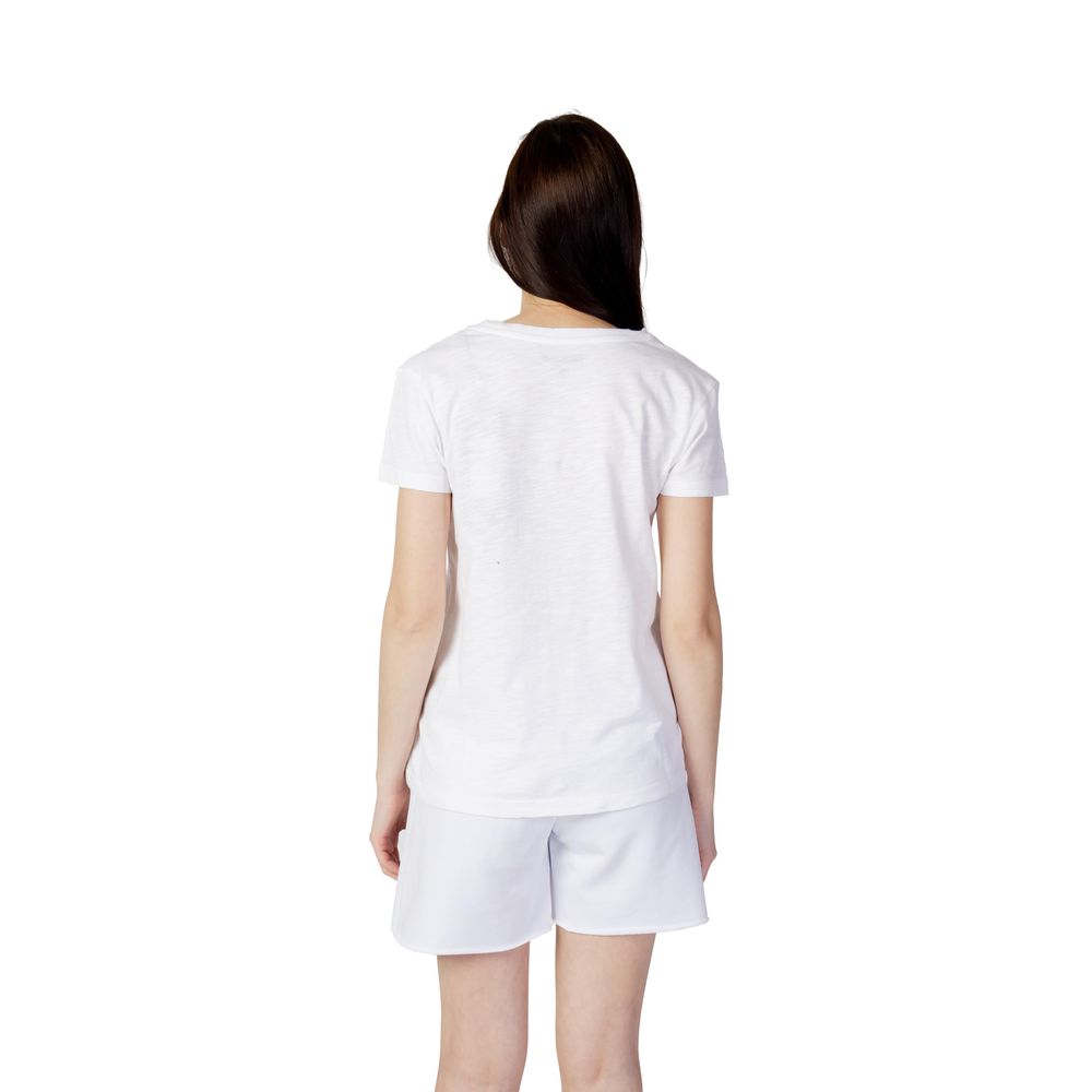 White Cotton Tops & T-Shirt