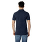 Blue Cotton Polo Shirt