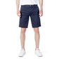 Blue Cotton Short