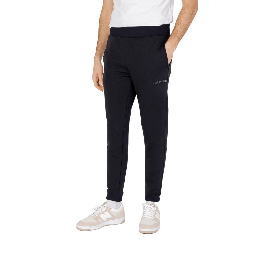 Black Recycled Polyester Jeans & Pant