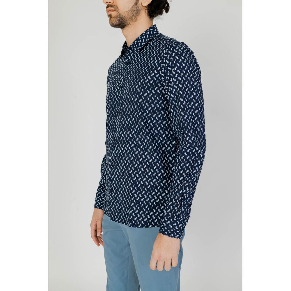 Blue Viscose Shirt