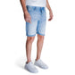 Light Blue Cotton Short