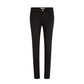 Black Cotton Jeans & Pant