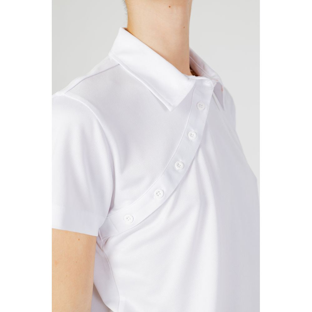 White Polyester Tops & T-Shirt