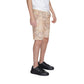 Beige Polyester Short