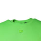 Green Logo Round Neck Short Sleeves T-shirt