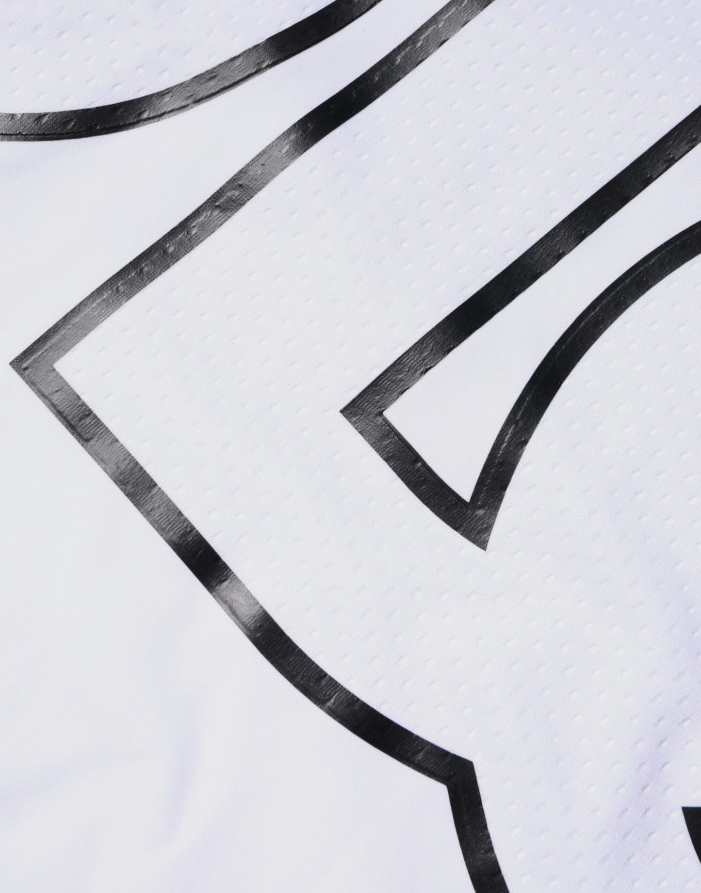 White Logo Print Crew Neck T-shirt