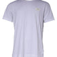 White Cotton Round Neck Short Sleeve T-shirt