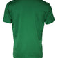 Green Cotton Round Neck Short Sleeve T-shirt