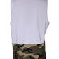 White Camouflage Tank Sleeveless T-shirt