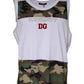 White Camouflage Tank Sleeveless T-shirt