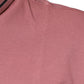 Pink Crown Embroidery Collared Polo T-shirt