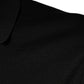 Black Silk Short Sleeves Men Polo T-shirt