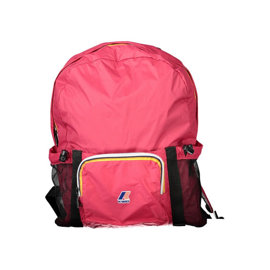 Pink Polyamide Backpack