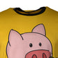 Yellow 2019 Year Of The Pig Short Sleeves T-shirt