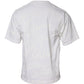 White Logo Print Cotton Crew Neck T-shirt