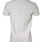 White Bandana Print Cotton Short Sleeves T-shirt