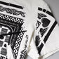 White Bandana Print Cotton Short Sleeves T-shirt